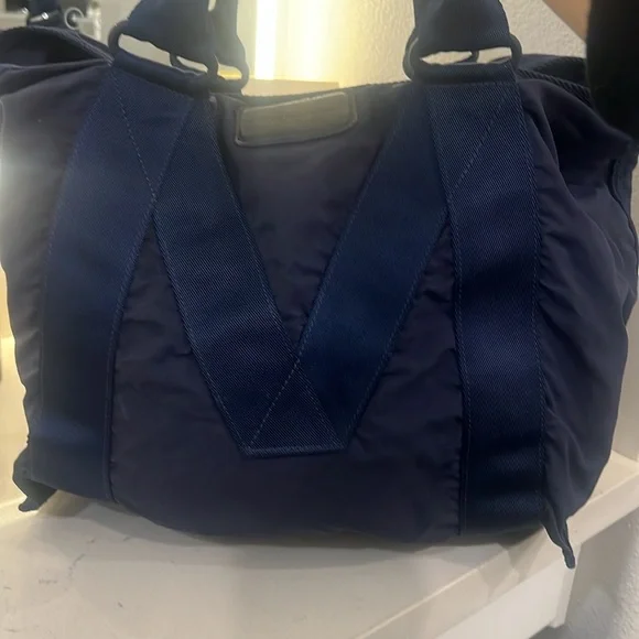 Marc By Jacobs Leather Tote Bag Indigo Large Capacity navy/blue 2013 collection - Picture 7 of 16